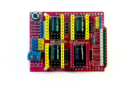 cnc grbl 0.9|Arduino CNC shield version 3.0 with GRBL v0.9 .